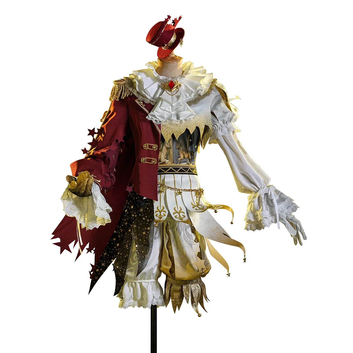 

Identity V Hullabaloo Cosplay Costume Acrobat Cosplay Brightest Star Outfit Mike Morton For Hallowmas Christmas Role Play CHJ542