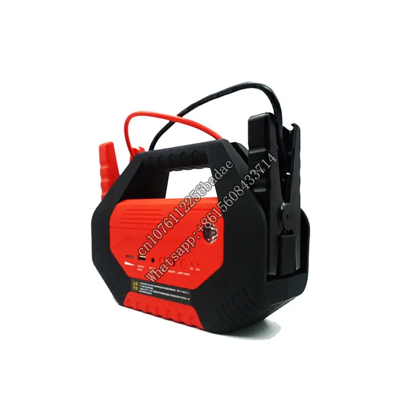 Battery Pack Car Jump Starter Cabos, Banco de Potência 24V, Novo, lortable Jump Starter