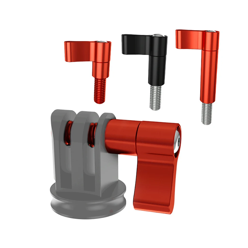 M5 الإبهام المسمار سبائك الألومنيوم T رئيس اليد تشديد لقط مقبض يدوي مقبض المسمار ل Gopro 11 Insta360 ل DJI عمل كاميرا