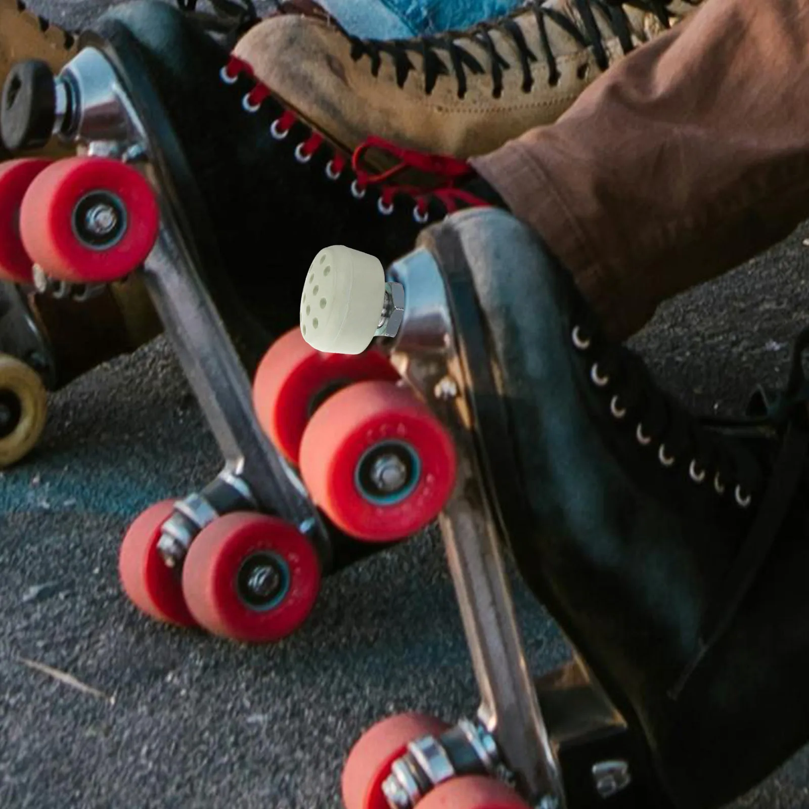 

Регулируемый стопор-заглушка для роликовых коньков, замена заглушки для роликов, коньков, роликовых коньков для джам-скейтинга, заглушки-стопоры для коньков