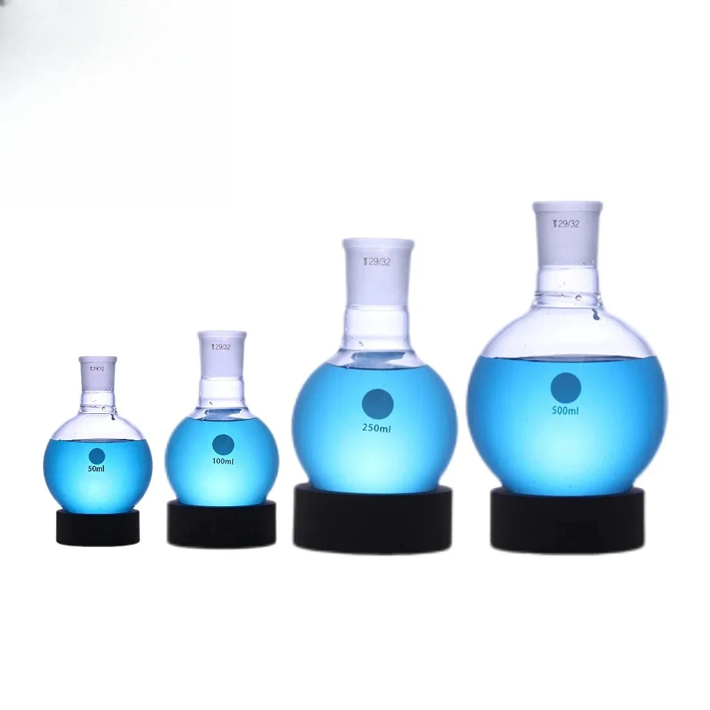 High-quality 500ml Single Neck Round-bottom Flask with Short Neck and Ground Mouth Joint 24/29