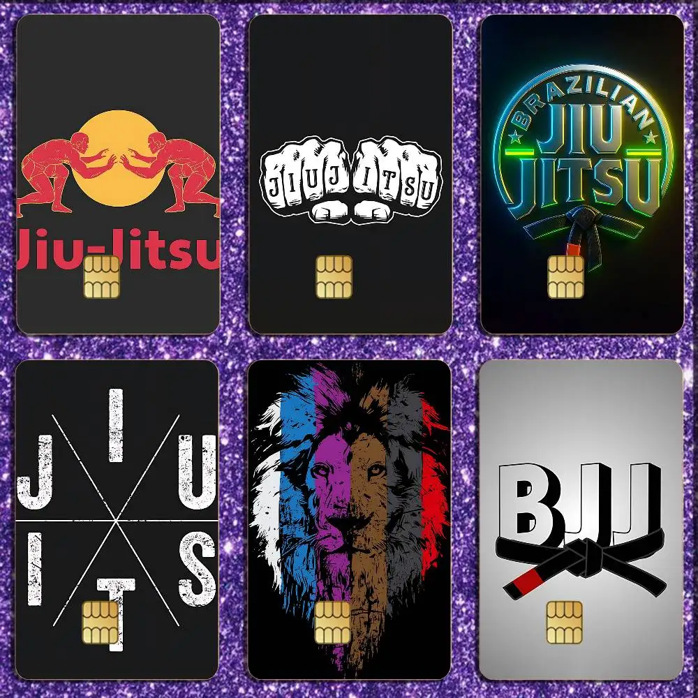 

BJJ Brazilian Jiu Jitsu Card Sticker Diy Decorate Exquisite Bank Card Decals Patch Documents Birthday Gift