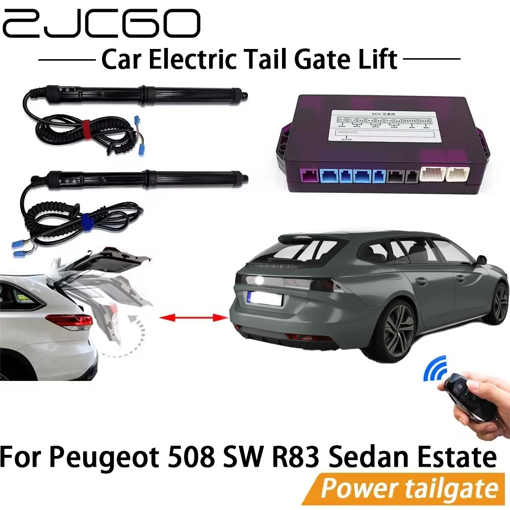 

Electric Tail Gate Lift System Power Liftgate Kit Auto Automatic Tailgate Opener For Peugeot 508 SW R83 Sedan Estate 2018~2024