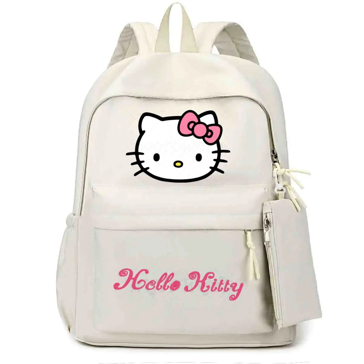 

Милые школьные ранцы с рисунком «Hello Kitty» для девочек-подростков, детский школьный рюкзак для женщин и девочек, дорожные рюкзаки с рисунком Mochila