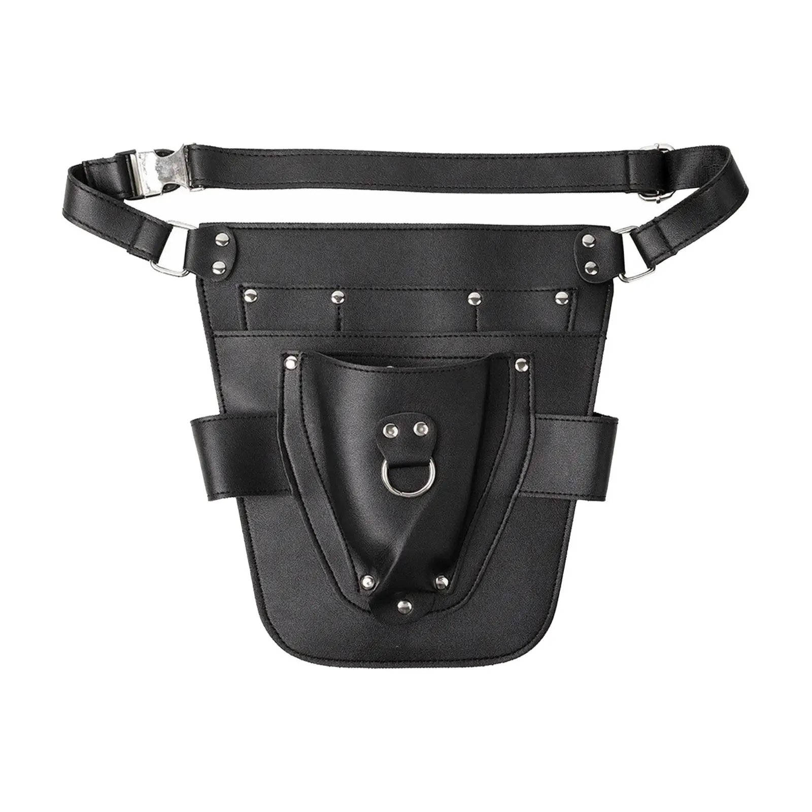Gardening Pruning Tool Waist Pouch Leather Heavy Duty Belt Bag for Small Hand Tools Scissors Pliers Garden Work