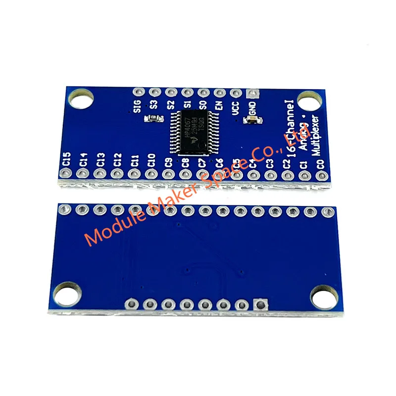 CD74HC4067 High Speed Cmos 16-Channel Analog Digital Multiplexer Breakout Board Module 74HC4067 Microcontroller Board Module