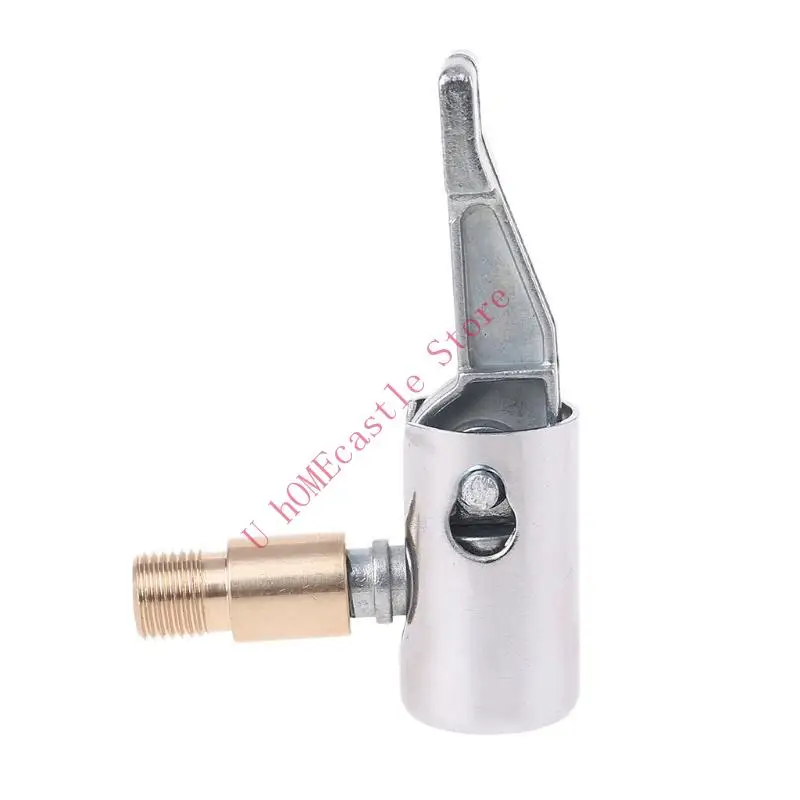 63HF Portable Stainless Steel and Copper Air Chucks Air Inflation Accessories Fit for Car Bike Truck Motorcycles