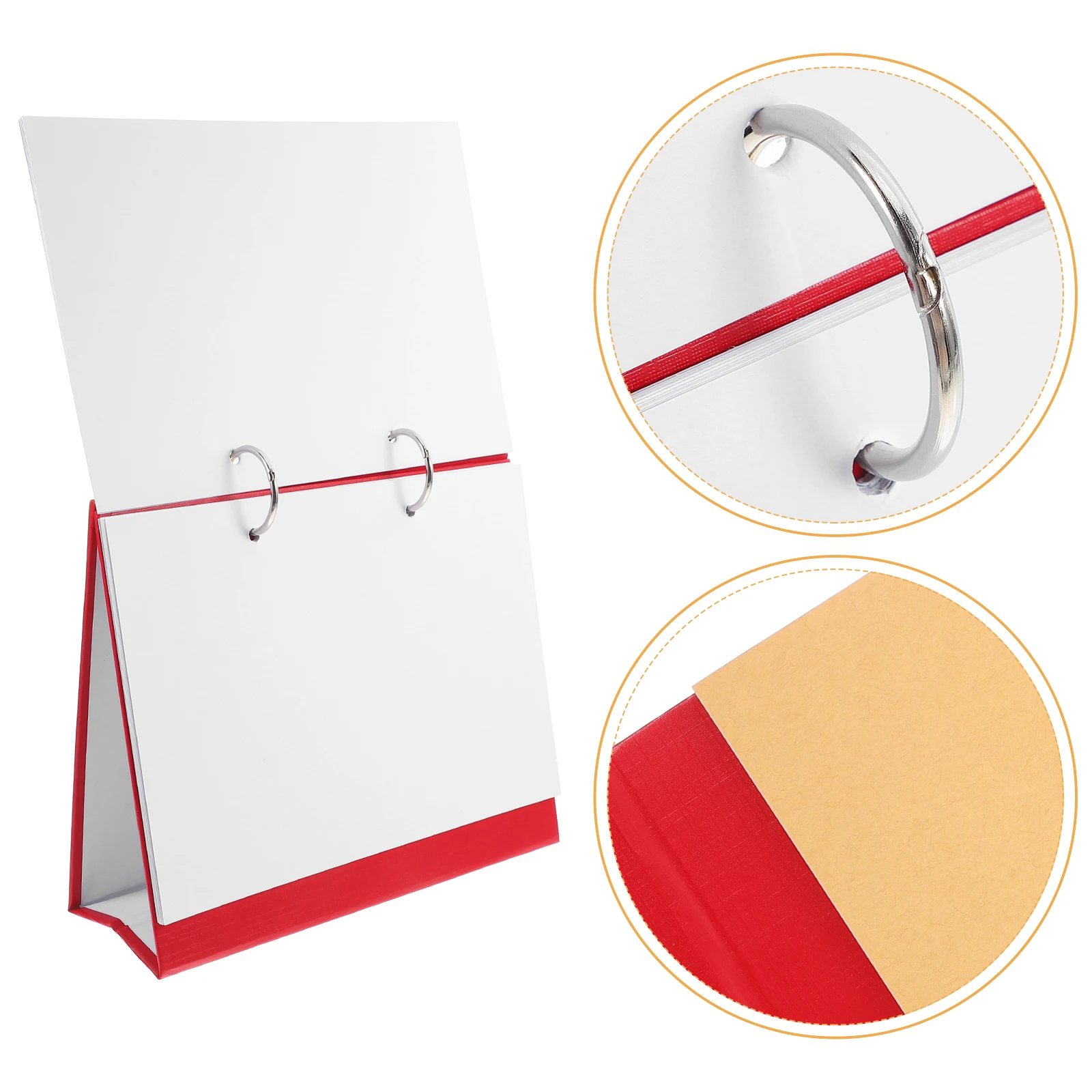 

Desktop Standing Calendar Planner Blank Refillable Thick Paper Agenda Notepad Diy Handmade Calendar For