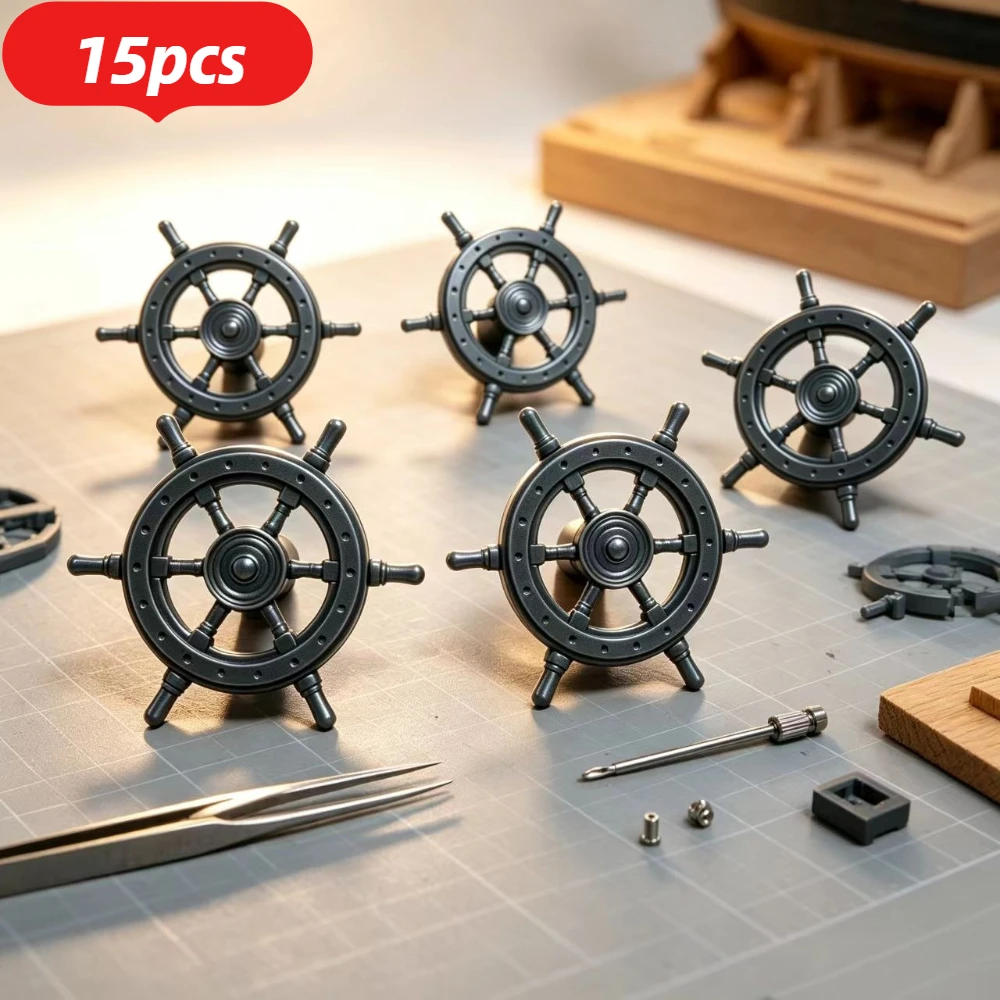 15pcs Antique Metal Finger Handle for Cabinet and Furniture Decoration - Stylish and Durable Pulls for Easy Access and Improved