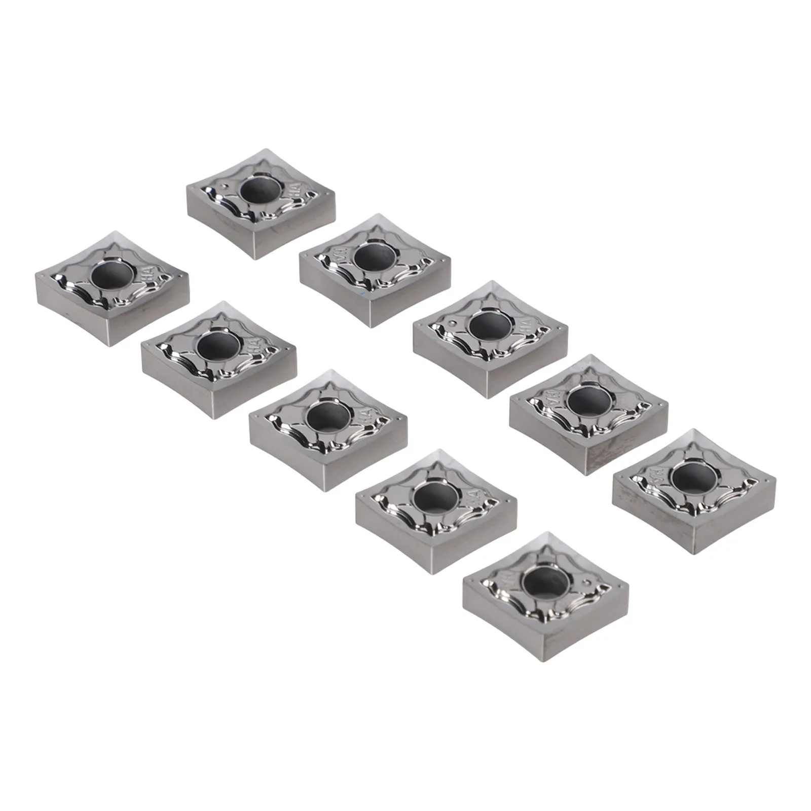 CNMG120404-HA Turning Inserts Intermittent Cutting Medium And High Load Tasks Standard Size For Aluminum Parts