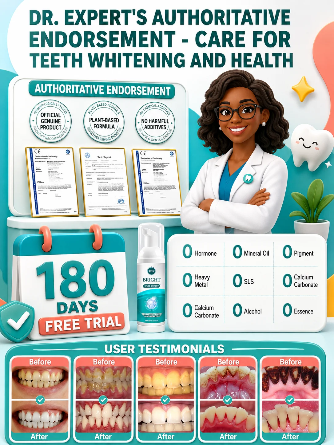 Foam Toothpaste Teeth Whitening Mousse, Daily Oral Cleaning Care for Coffee, Tea and Food Stain Appearance