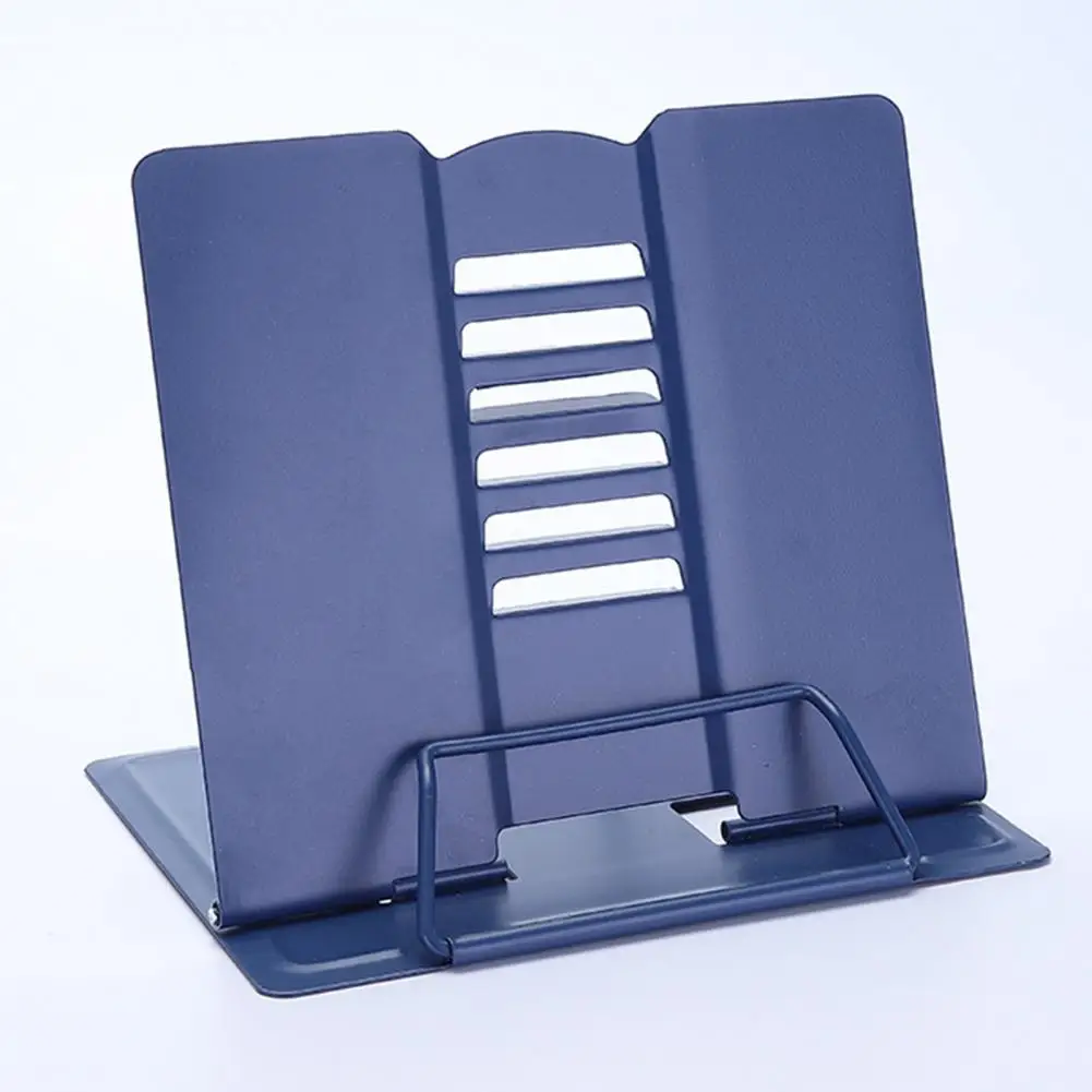 Children Book Holder Adjustable Book Stand for Hands-free Reading Stable Desktop Cookbook Holder with Non-slip for Comfortable