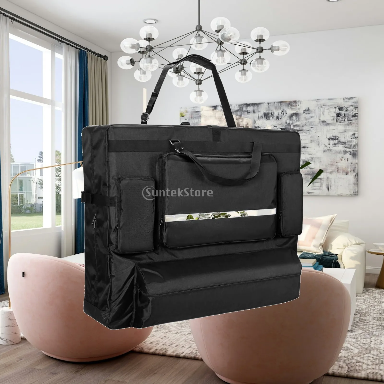 Massage Table Carrying Bag Thickened Material Wellness Storage Rectangular