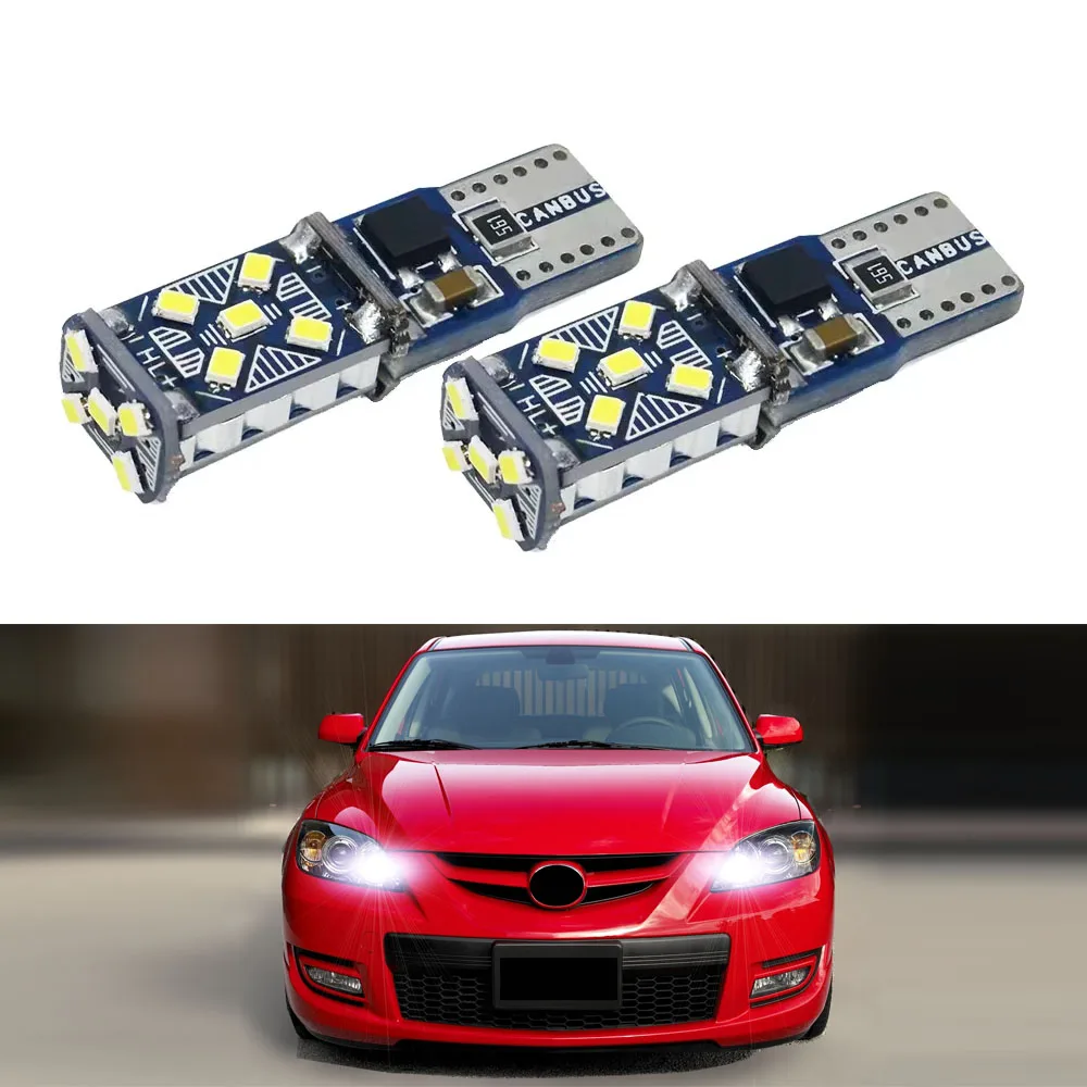 2Pcs Canbus Parking Light  For MAZDA 3 BK 2003 2004 2005 2006 2007 2008 LED  Clearance Lamp