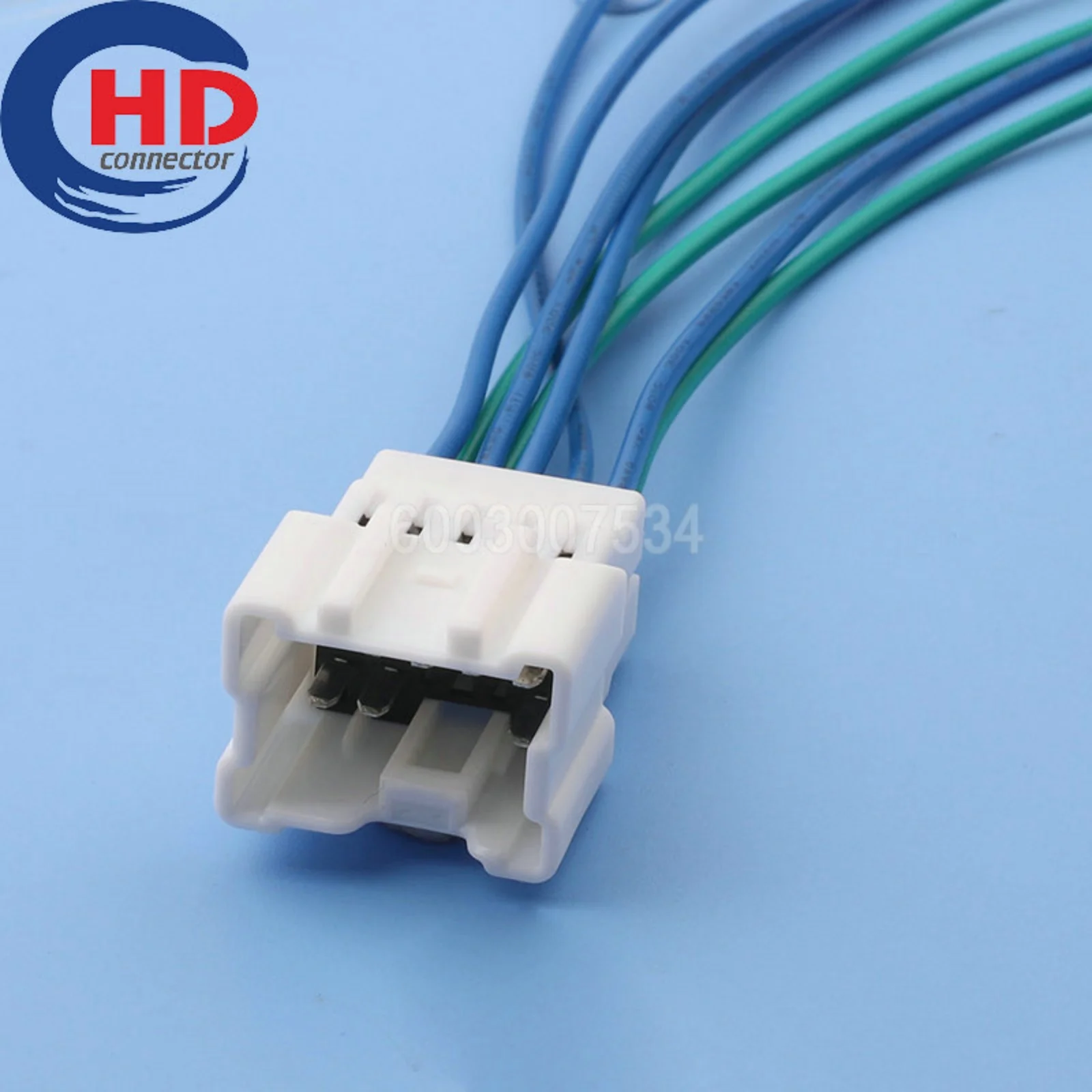 8 Pin Connector Unsealed 2.2mm Series Male Connector Cable Plug Motorcycle Electrical Harnesses Wiring Harness 6098-6974