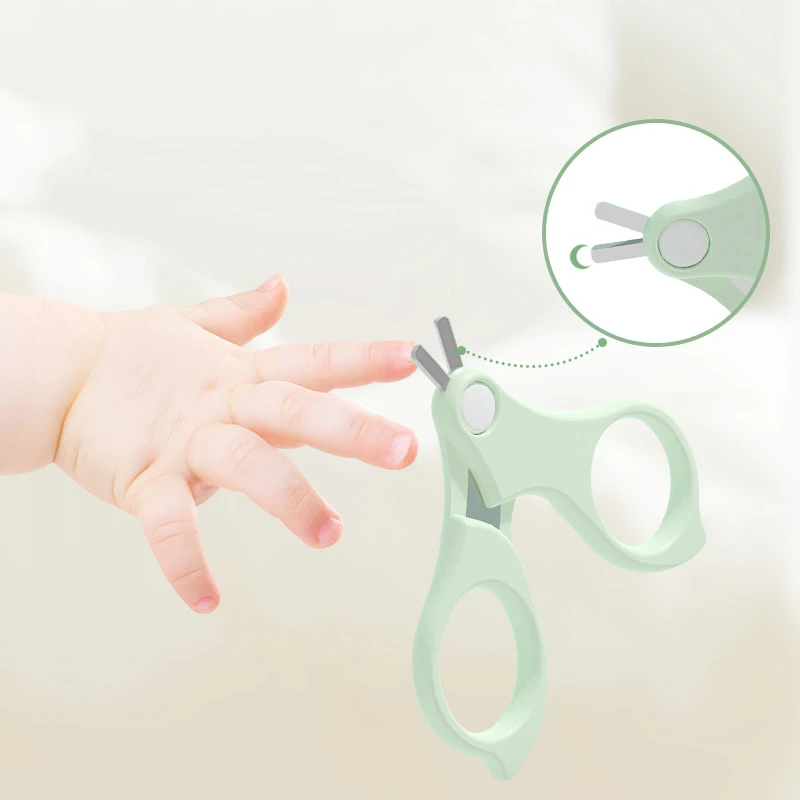 Baby Care Nail Clippers Fold Up Nail Clippers Nail Trimmer Infant Nail Trimming Kit Newborn Grooming Safety Nail Cutter