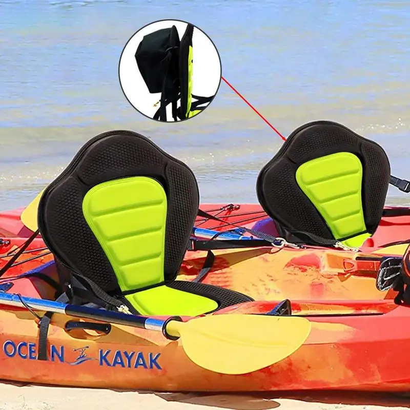 

Kayak Seat Kayak Seat for Stand Up Paddle Surfboard Adjustable High Backrest Boat Seats Cushioned Fishing Seat for Kayaking