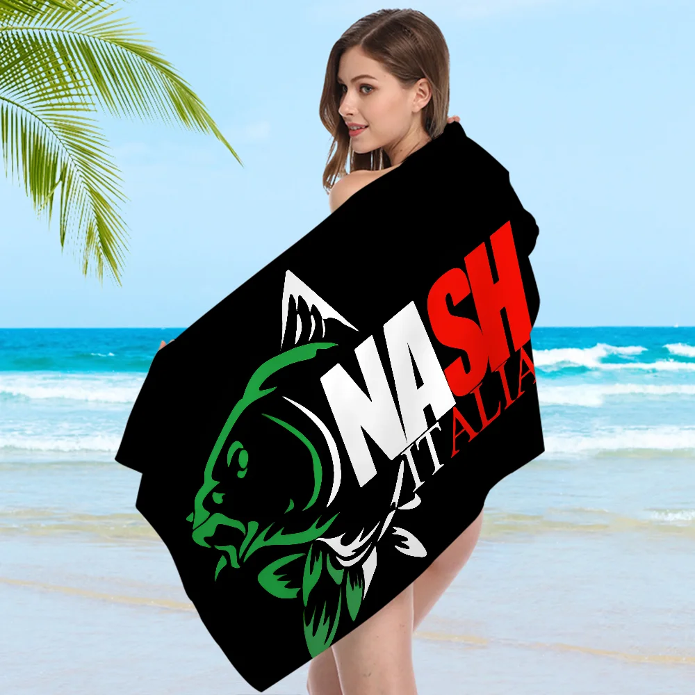 Nash Fishing Towel Microfiber Beach Towel Absorbent Quick dry Soft Yoga Swimming Resort Mountain Climbing Towel