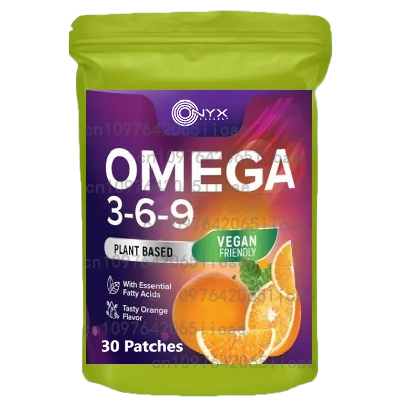 

30 Patches Omega 3 Nutrition Fish Oil Transdermal Patches For Cellular Health Immune Support