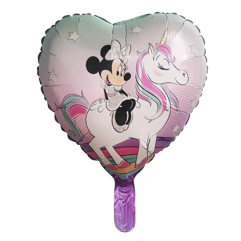 Mickey Minnie Mouse palloncini Disney Cartoon Mickey Mouse Figure Foil Balloon Baby Shower Kid Birthday Party Decorations Toy Gift