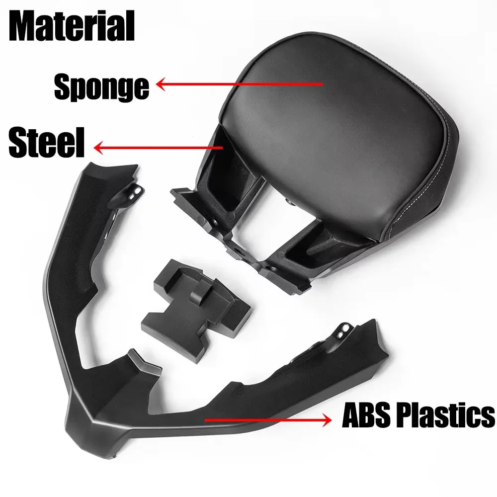 الدراجات النارية ل XMAX300 XMAX125 مسند الظهر الخلفي بيلايون مقعد الركاب قوس لياماها X-MAX XMAX 2025 2017 125 300 اكسسوارات #2