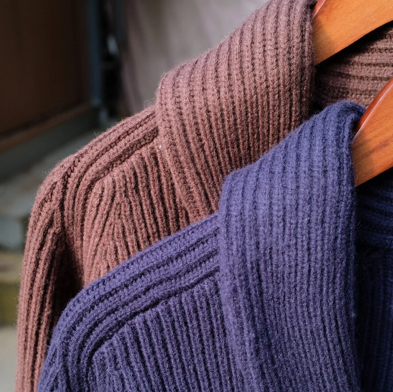 

Classic Briti Vintage 00% Wool Thiened Knitted Cardigan Sweater Collar Open-irt Sle Casual Busin Gentleman Long S...