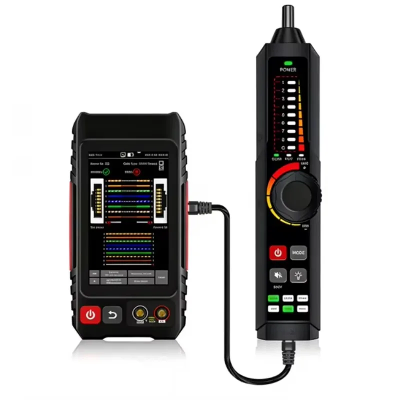 Multi-Function Network Cable Tester & Wire Tracker | RJ45 TDR, PoE Detector, NCV, OPM & VFL