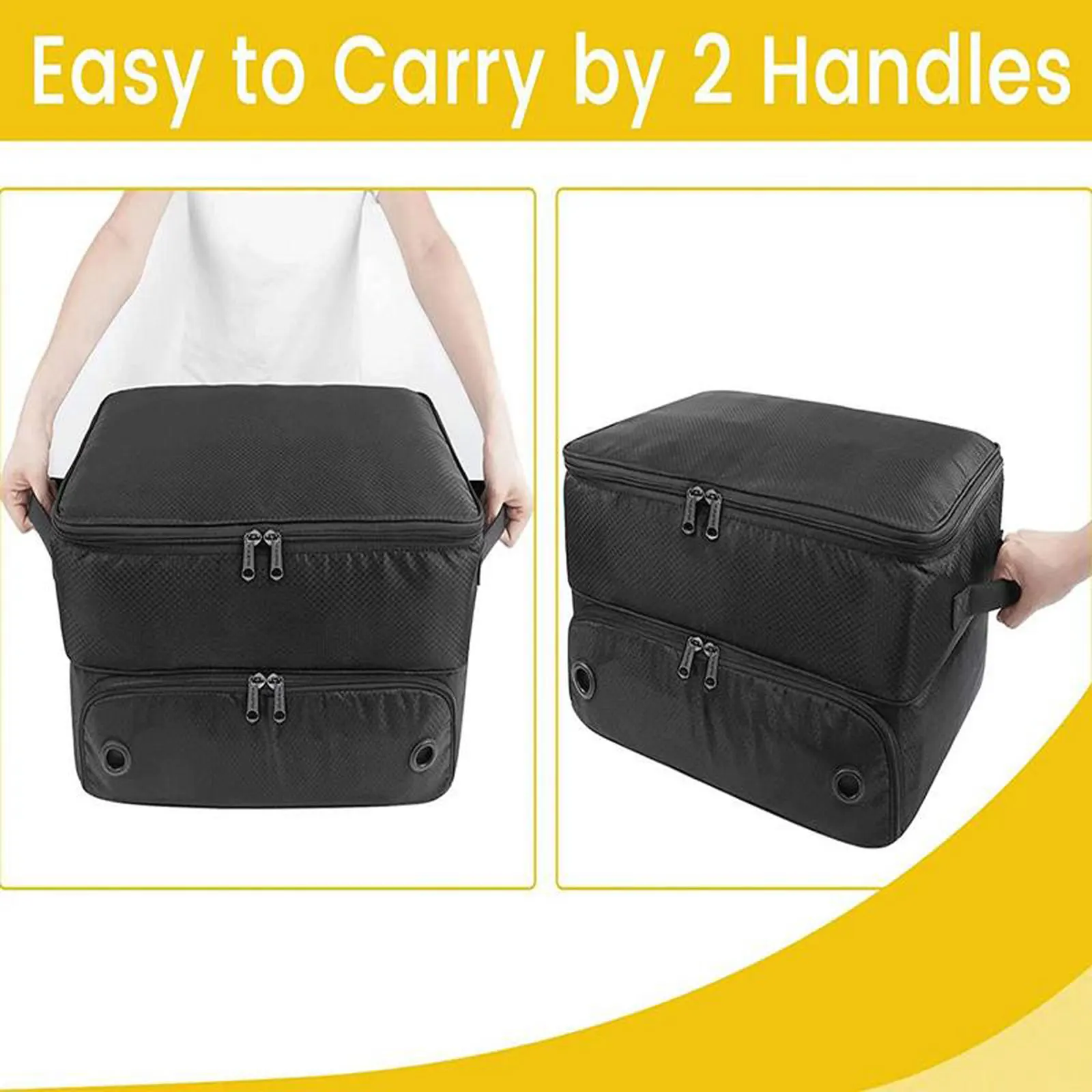 Golf Shoe Bag Outdoor Foldable Golf Supplies Storage Bag Outdoor Oxford Cloth Holder Box For Golf Ball Towel Portable Trunk