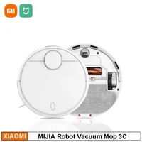 XIAOMI MIJIA Robot Vacuum Mop 3C Sweeping Washing Mopping Home Cleaner Dust  LDS Scan Cyclone Suction Smart Planned Map Cleaner