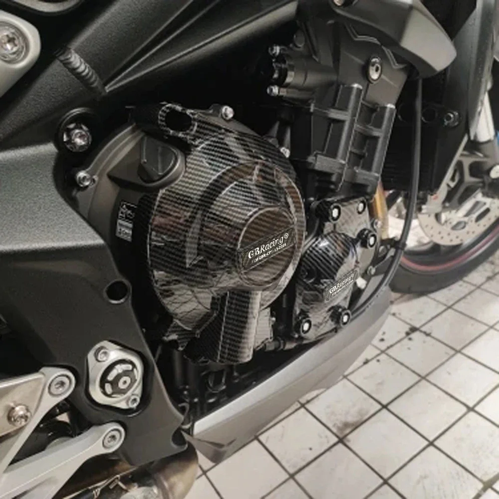 for Triumph Daytona 675R 2013-2016 Street Triple 765 2017-2022 MOTO2 GBRacing Engine Cover Protection Set Accessories