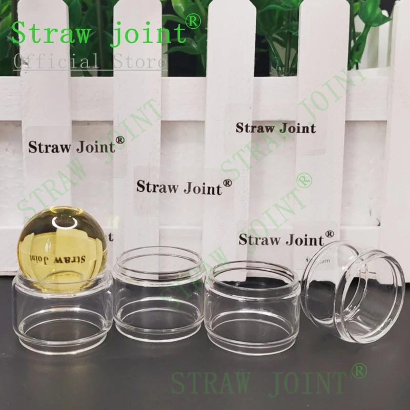 5PCS Clear Bubble Glass Base Tube for AsMODus /Voluna V2 /zesthia Machine Replacement Decorative Accessory