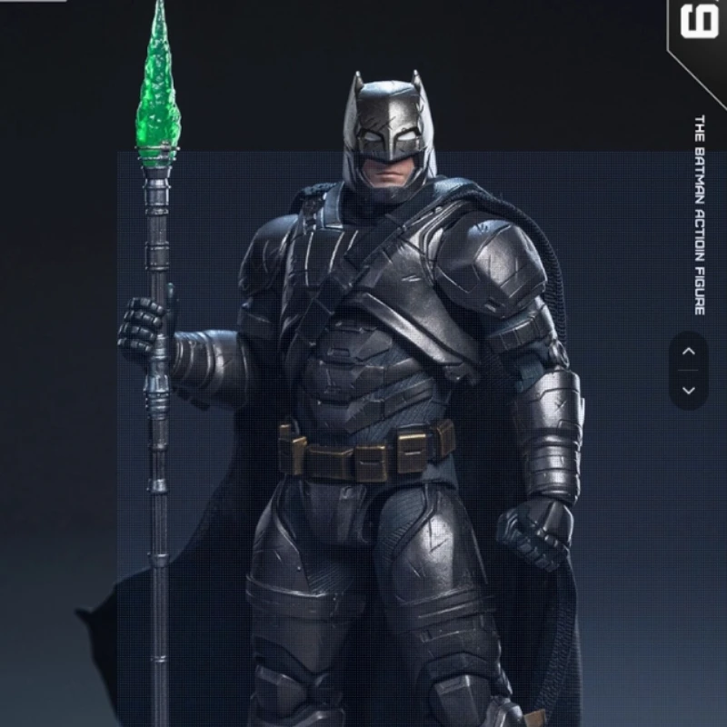 منتج جديد درع ثقيل باتمان جاستيس ليج أكشن ديجيتال فارس الظلام 1/9 نموذج المنتج النهائي هدية عيد ميلاد للأولاد مصنوعة يدويًا