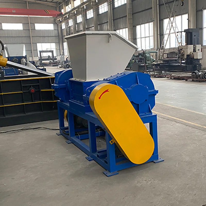 Spot Shredder Nylon Material Coconut Shell Miscellaneous Wood Crusher PVC Plastic Basket Bamboo Wood Crusher