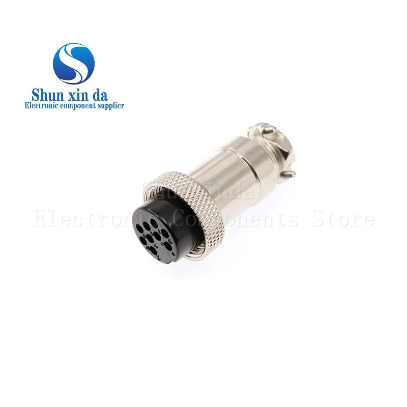 1Set 20MM GX20 2/3/4/5/6/7/8/9/10/12Pin Male & Female Docking Aviator Aviation Plug Socket Circular Connector