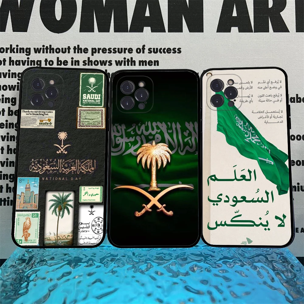 Kingdom Of Saudi Arabia Flag Phone Case For IPhone 16 15 14 11 12 13 Mini Pro XS Max Cover 6 7 8 Plus X Funda Shell