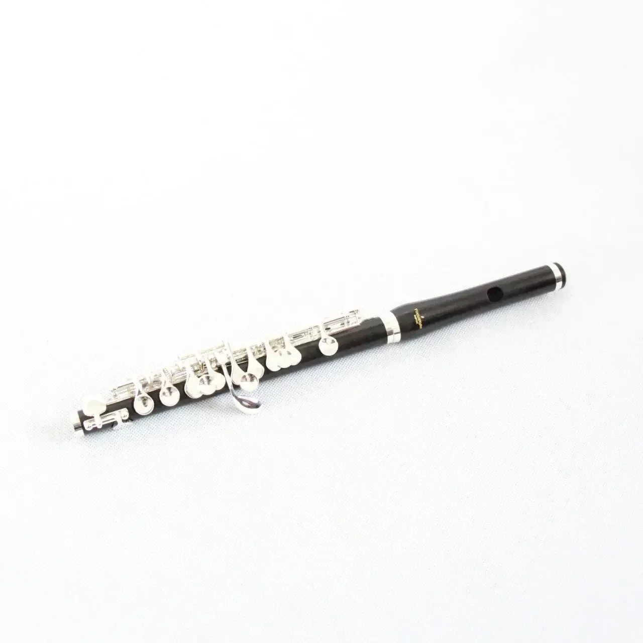 Wholesale Chinese flute instrument factory direct sale piccolo flute silver plated ebony piccolo