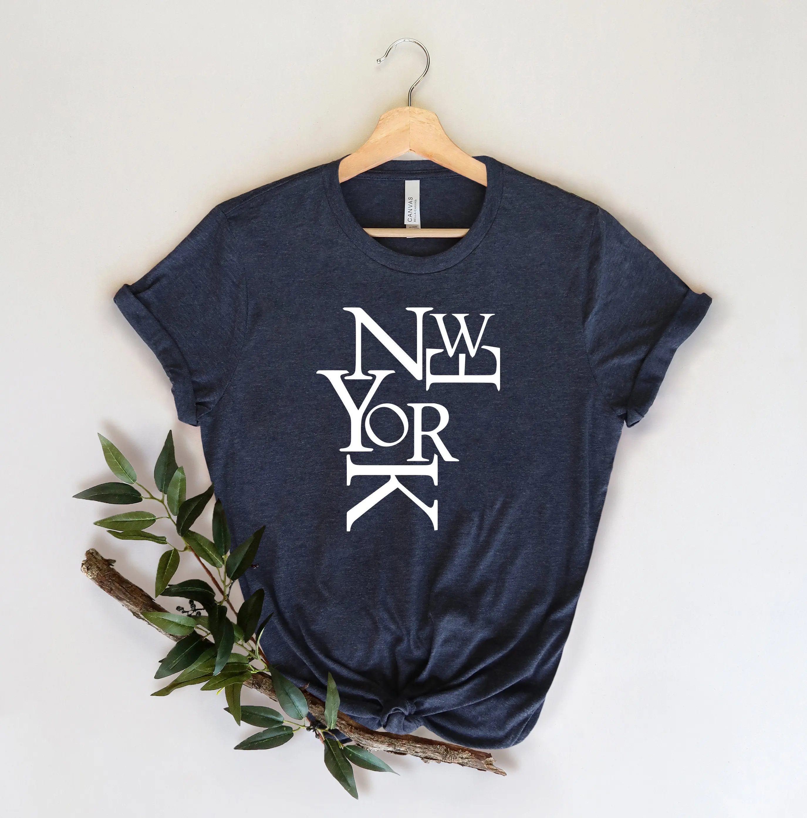 New York T Shirt Souvenir From USA State NYC NewYork map