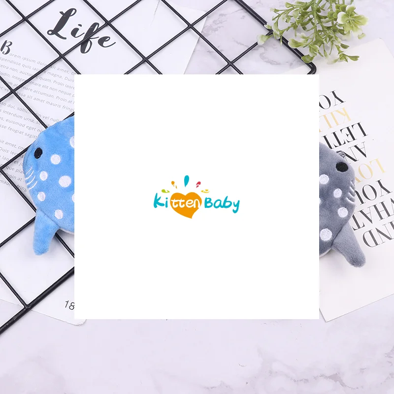 Niedliche Cartoon-Plüsch-Hai-Geldbörse Plüschtier-Portemonnaie für Frauen und Kinder Reißverschluss-Münztasche Hohe Qualität