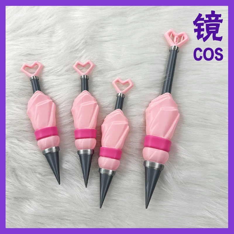 OW2 Kiriko Kunai Regenachtige Dag Huid Cosplay Roze Paraplu Wapen Rekwisieten Halloween Kerst Carnaval Spel Fancy Party Accessoires