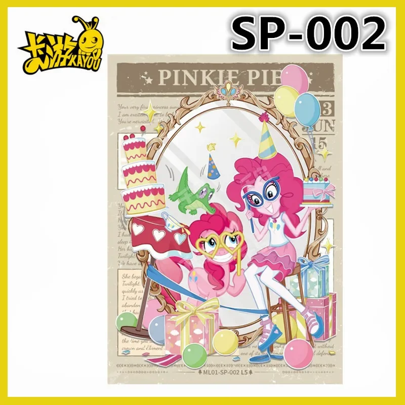 KAYOU Echte My Little Pony Card Vriendschap Sonic Boom Kaarten Magic Power Book Vol.01 Anime Collectible Speelgoed Geschenken