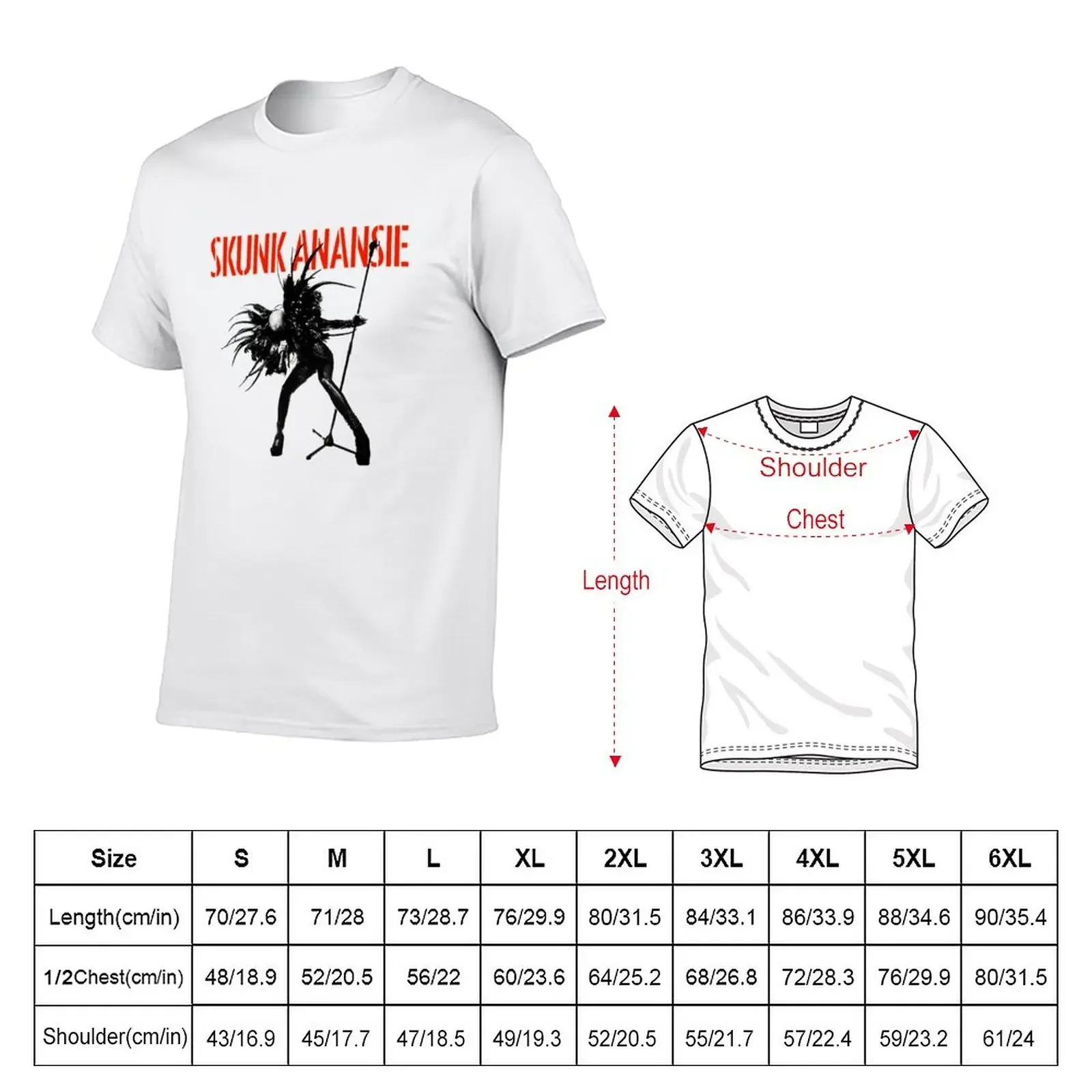 Best of skunk anansie band music exselna T-Shirt kawaii clothes plus size tops oversized t shirt men