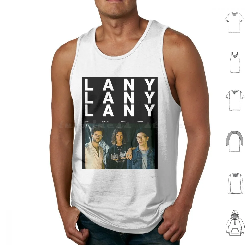 Vintage Handsome Tank Tops Vest Sleeveless Vintage Lany Lany Music Paul Jason Klein Lany Concert Les Jake