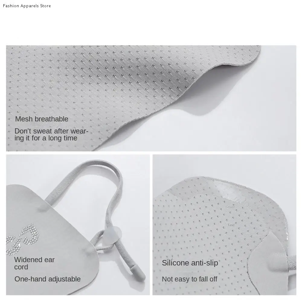 

Sunscreen Face Scarf Ice Silk Sunscreen Mask Thin Nylon Summer Face Cover Solid Color Sunscreen Veil Face Gini Mask Riding