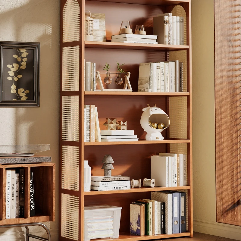 Integrated Freestanding Bookshelf Storage Cabinet Simple Household Organizer For Living Room Bedroom Kids Student