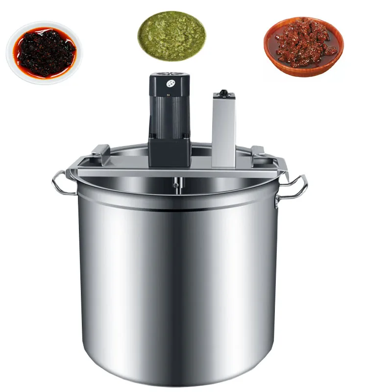 

Automatic Jam Food Cooking Chili Sauce Mixer Cooking Pot Kettle With Mixer