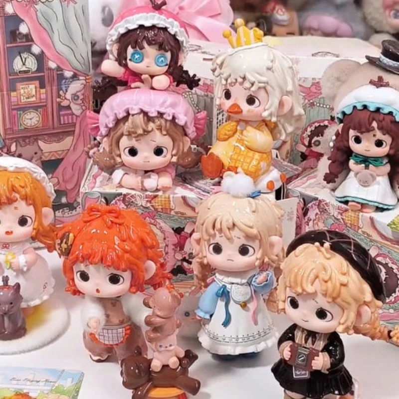 Кукла FurFur Wonderful House Series слепая коробка FurFur Mystery Boxes шерстяная фигурка девочек четвертого поколения кукла подарок для девочек орнамент