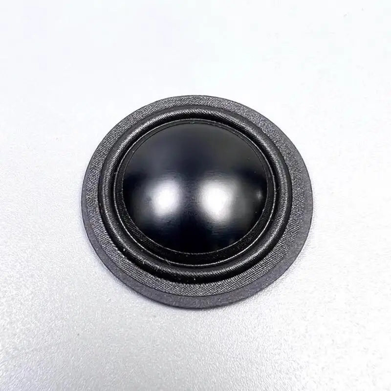 GHXAMP 25.5 코어 수입 트위터 알루미늄 멤브레인, 블랙 필름 돔 트레블 혼 액세서리, 25.5mm, 2 개