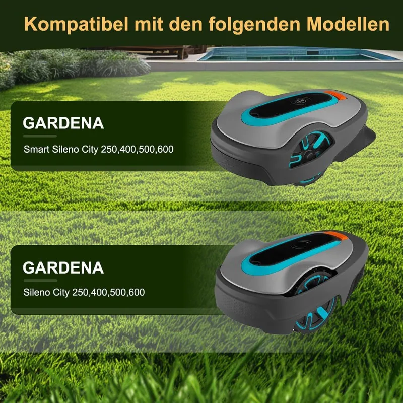 

AB34-ножевая пластина + 6 сменных лезвий для роботизированной газонокосилки Mcculloch, для Gardena Sileno City Lawn Robo Blade Disc