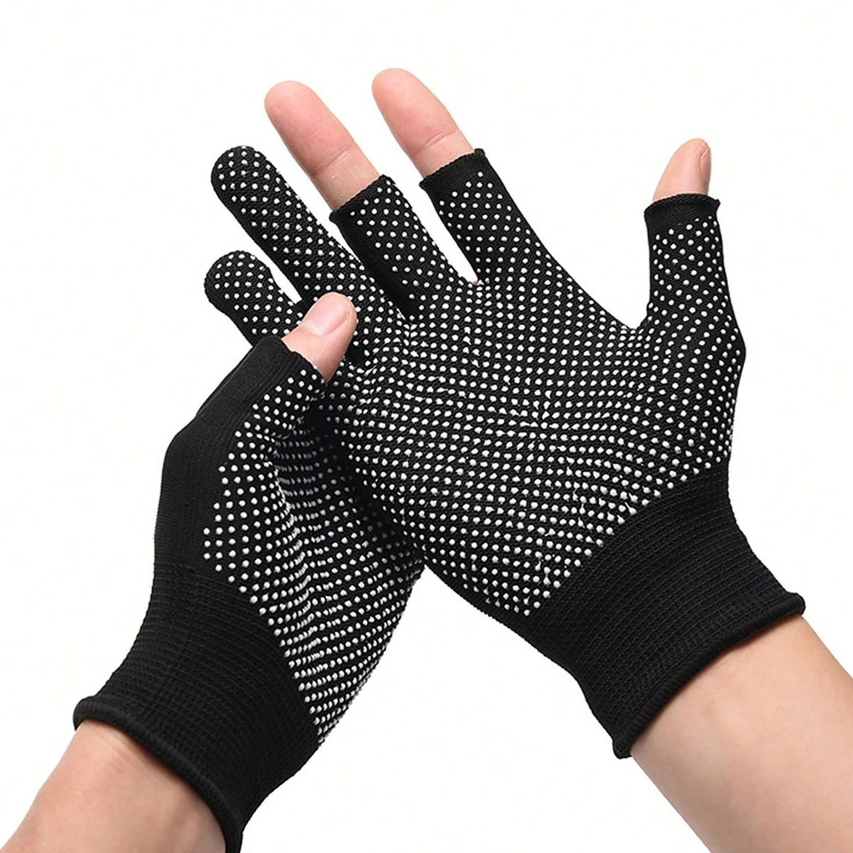 

1pair Non-slip Nylon Gloves For Riding, Driving, And Fishing To Enhance Grip And Comfort