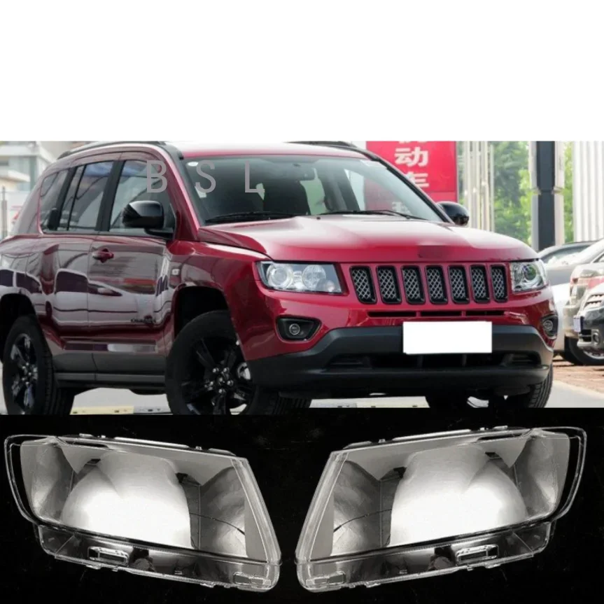 

Lampshade Headlamp Lamp Shell Lens For Jeep Grand Cherokee 2011-2014 Headlight Cover Plexiglass